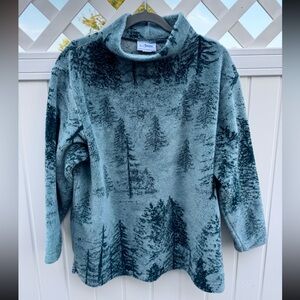 Pine tree pullover vintage